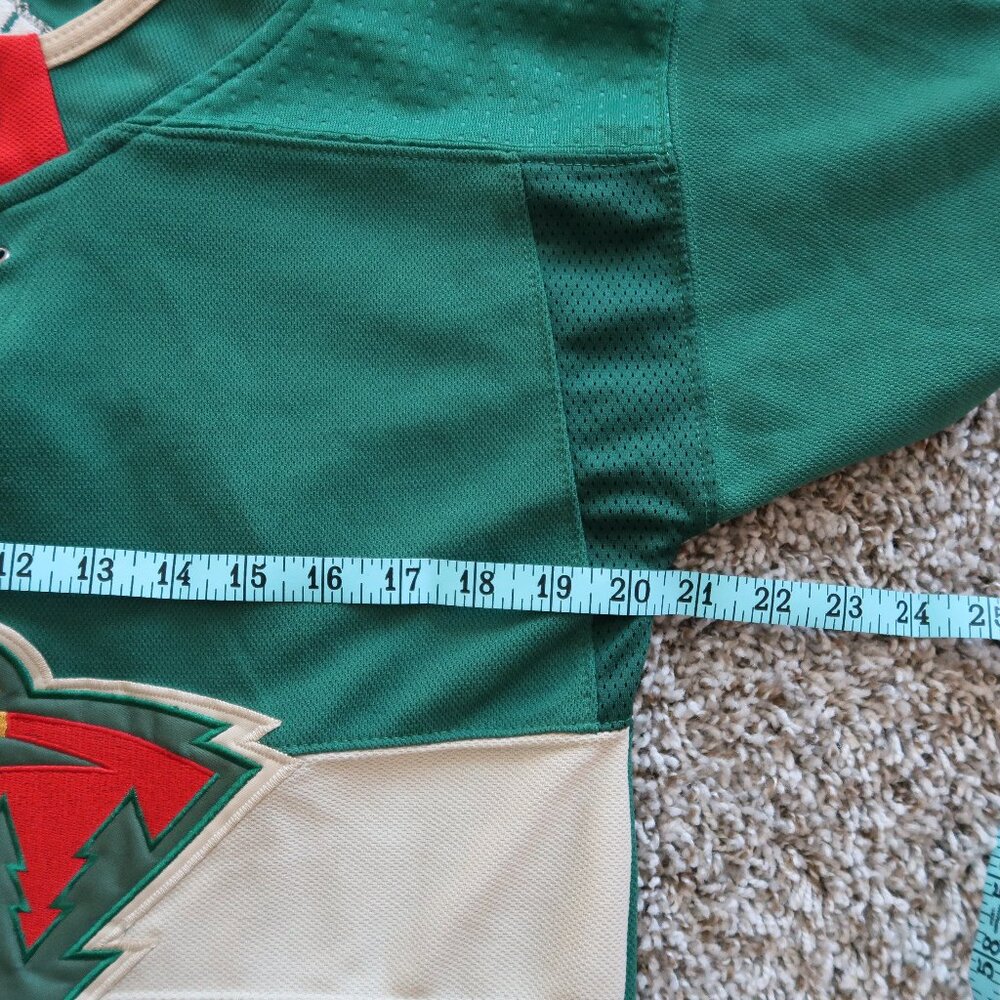 MN Wild Adidas Jersey Stitched 22 FIALA NHL Size L/XL - Picture 6 of 7